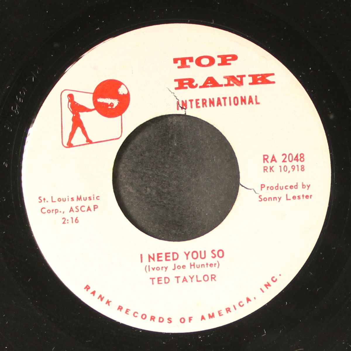 has my love grown cold / i need you so by TED TAYLOR