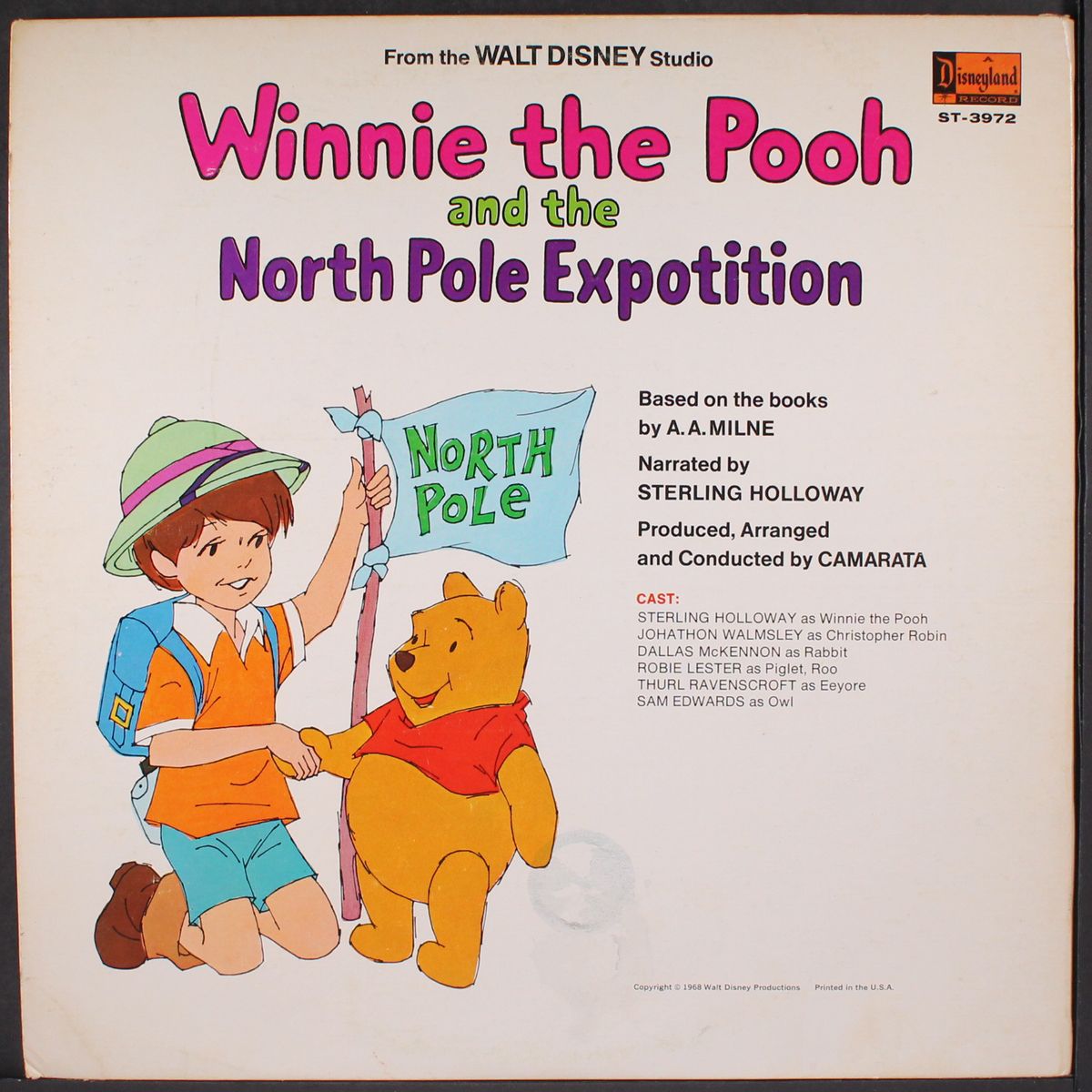 winnie the pooh & the north pole expotition by STERLING HOLLOWAY