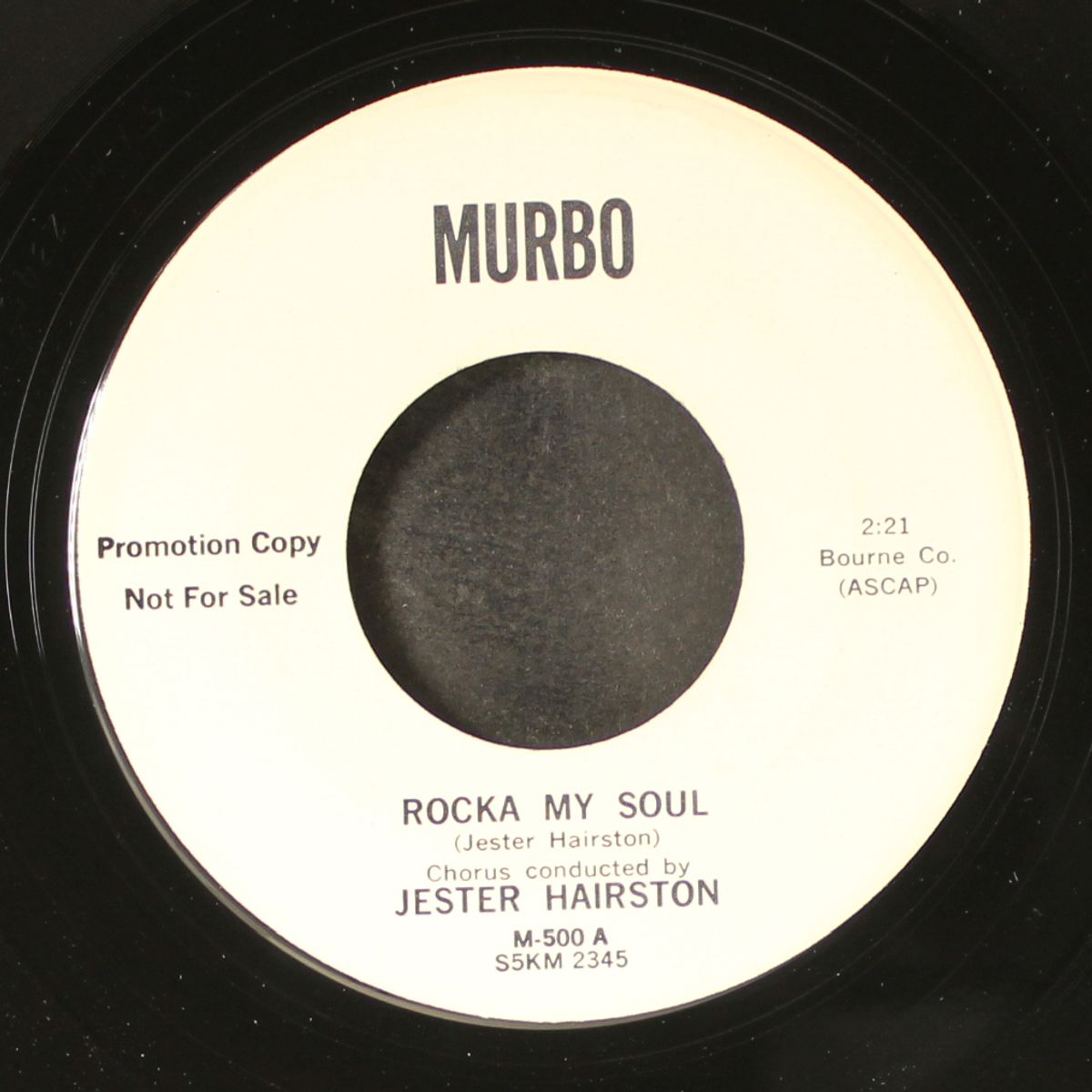 hold on / rocka my soul by JESTER HAIRSTON