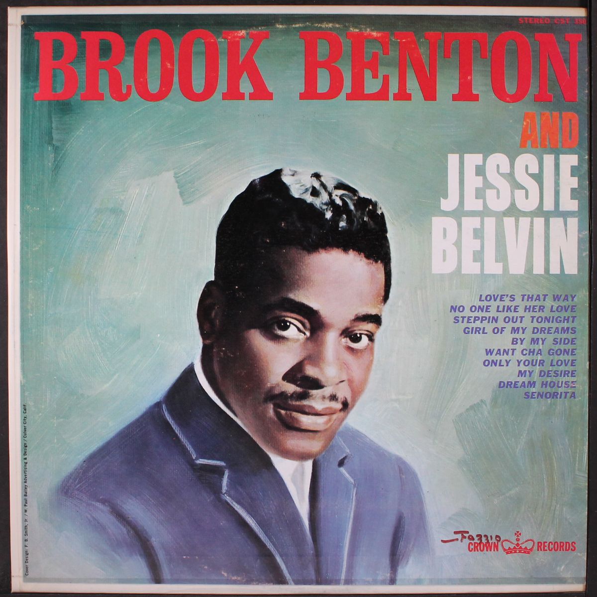 brook benton and jesse belvin by BROOK BENTON / JESSE BELVIN