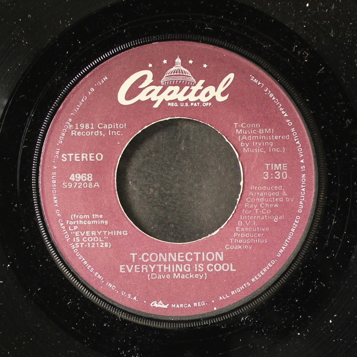 everything is cool / give me your love by T-CONNECTION