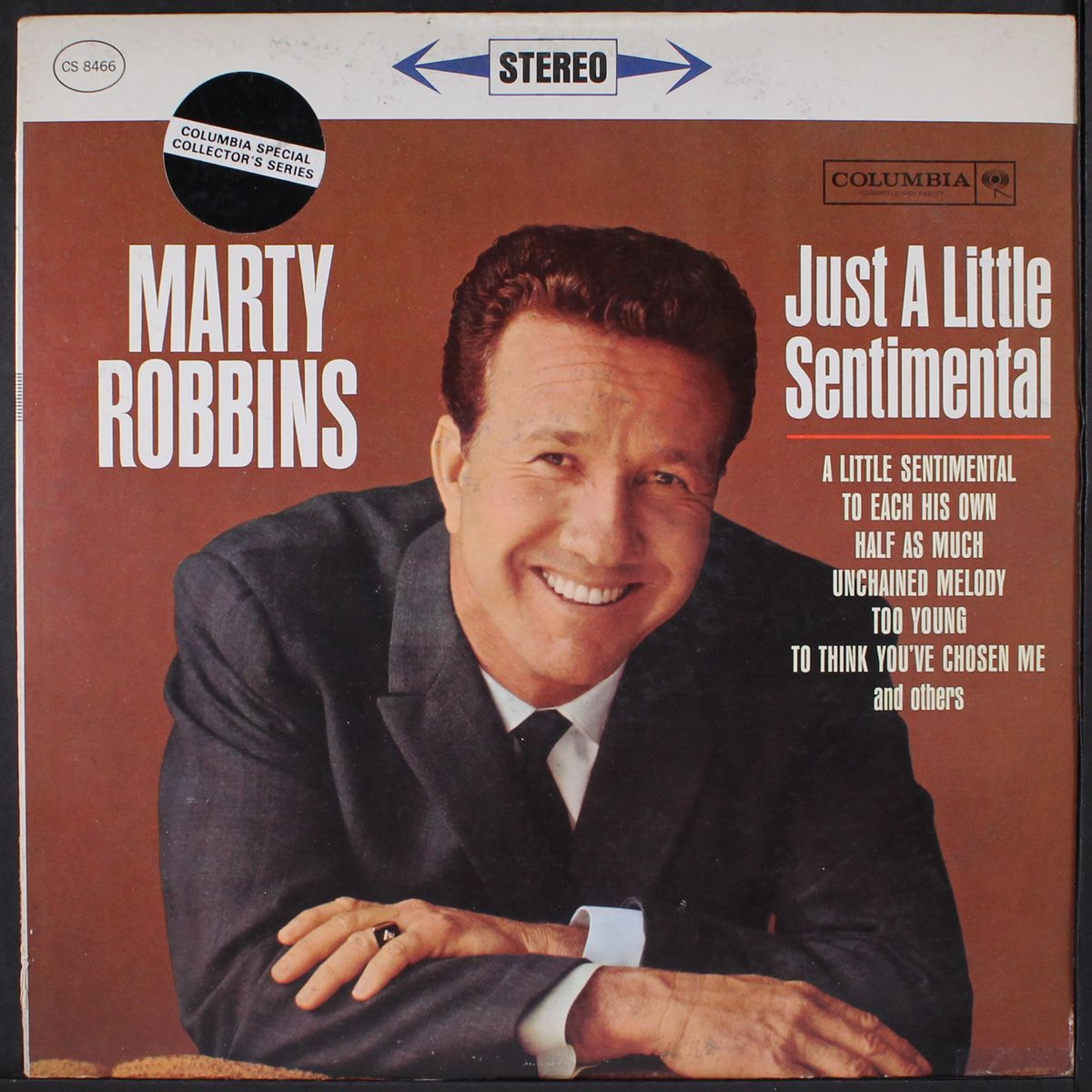 just a little sentimental by MARTY ROBBINS