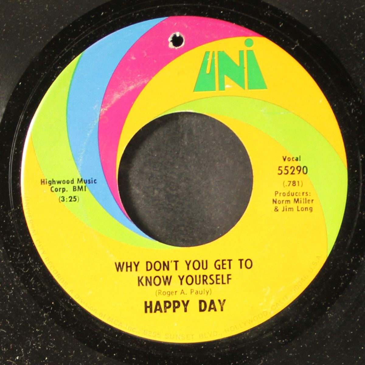 give me some love / why don't you get to know yourself by HAPPY DAY