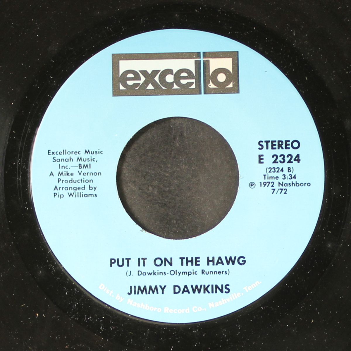 put it on the hawg / things i used to do by JIMMY DAWKINS