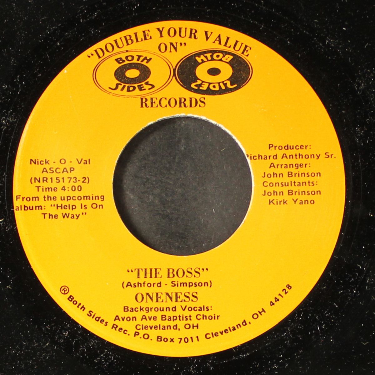 the boss / thank you by ONENESS
