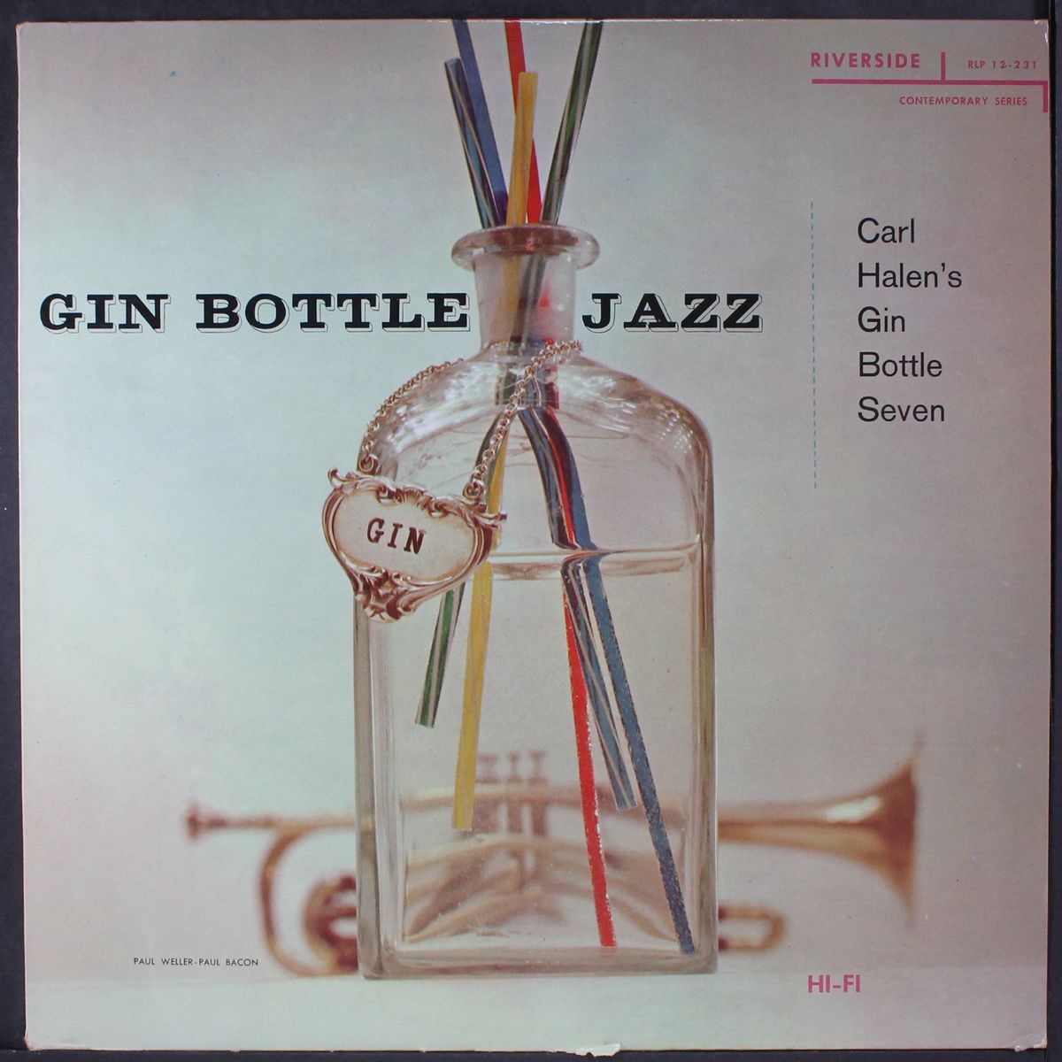gin bottle jazz by CARL HALEN