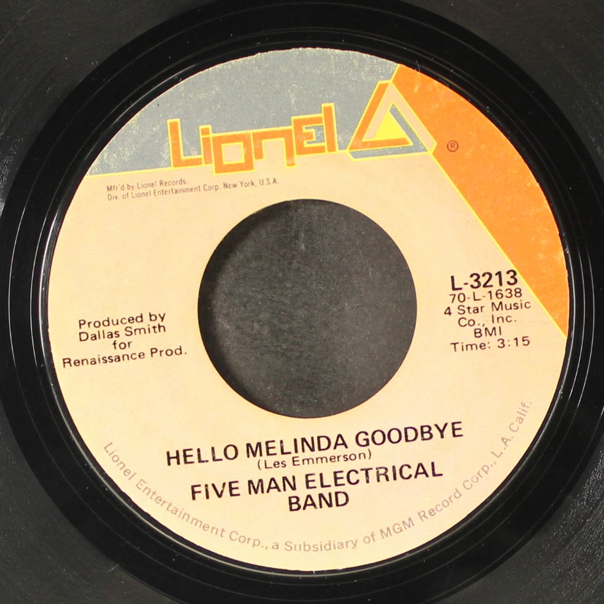 signs / hello melinda goodbye by FIVE MAN ELECTRICAL BAND