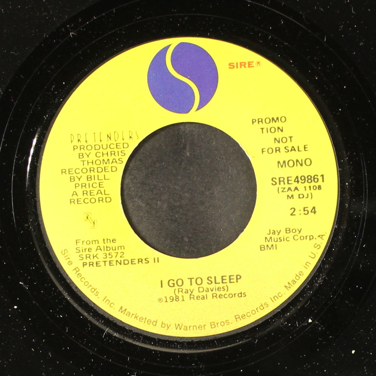 i go to sleep / mono by PRETENDERS
