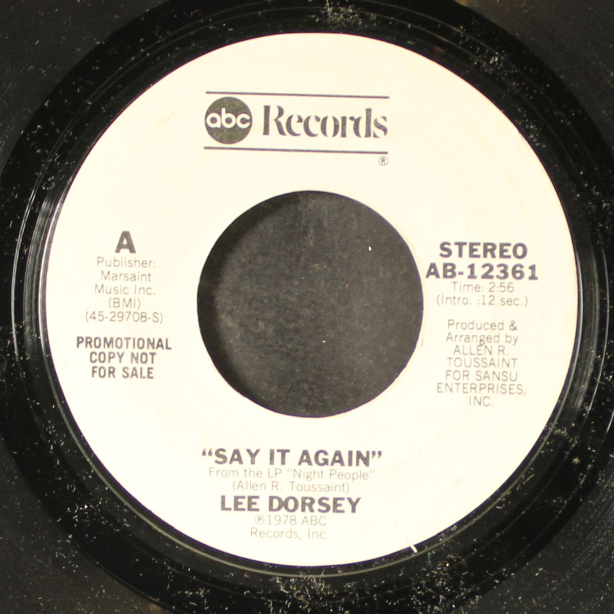say it again / mono by LEE DORSEY