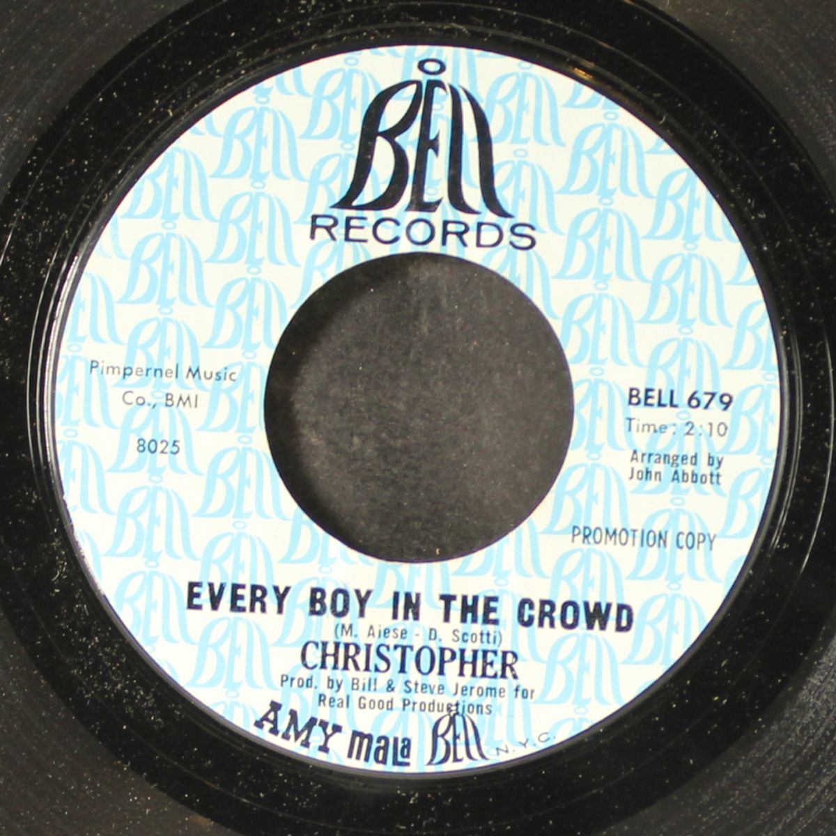 every boy in the crowd / hey girl by CHRISTOPHER