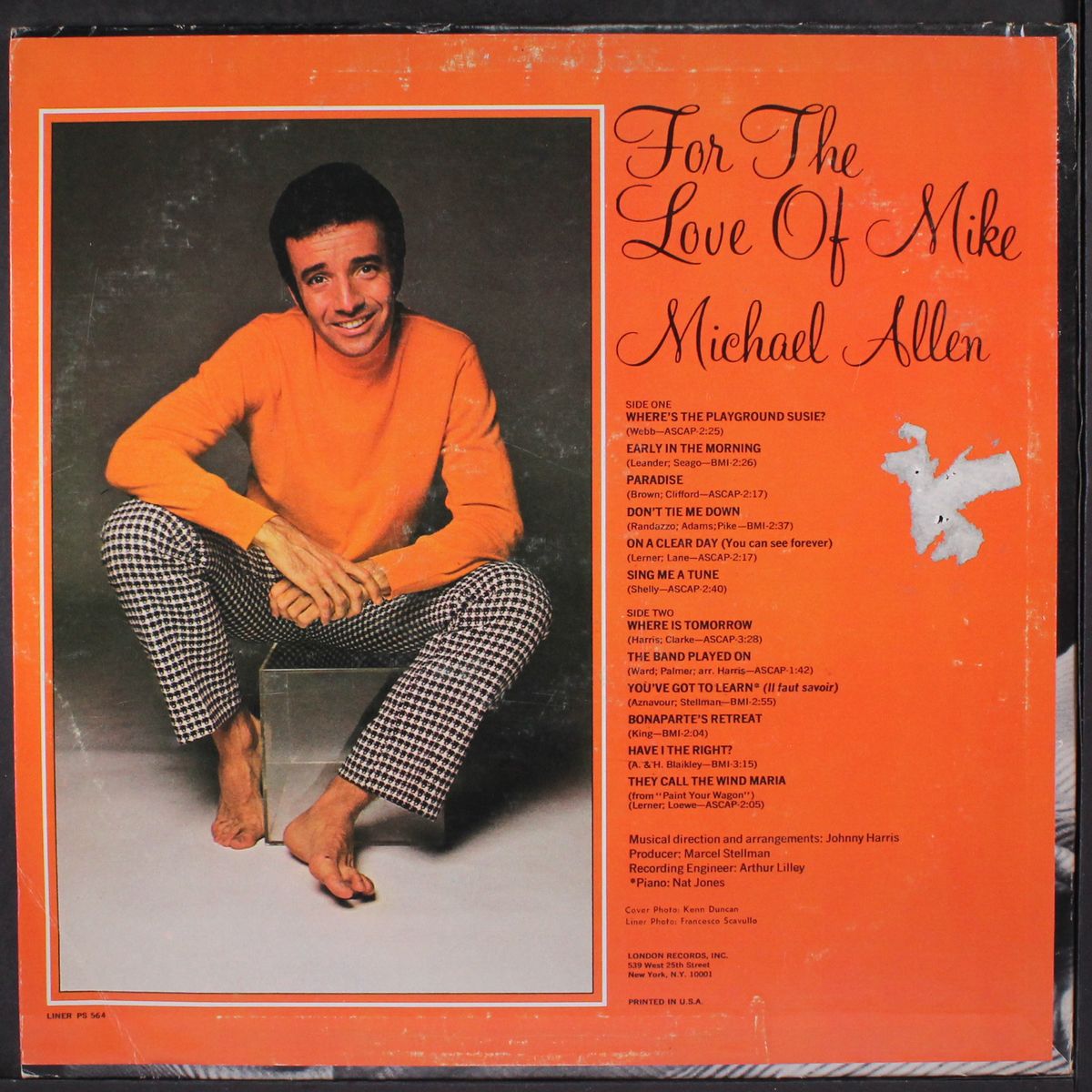 for the love of mike by MICHAEL ALLEN