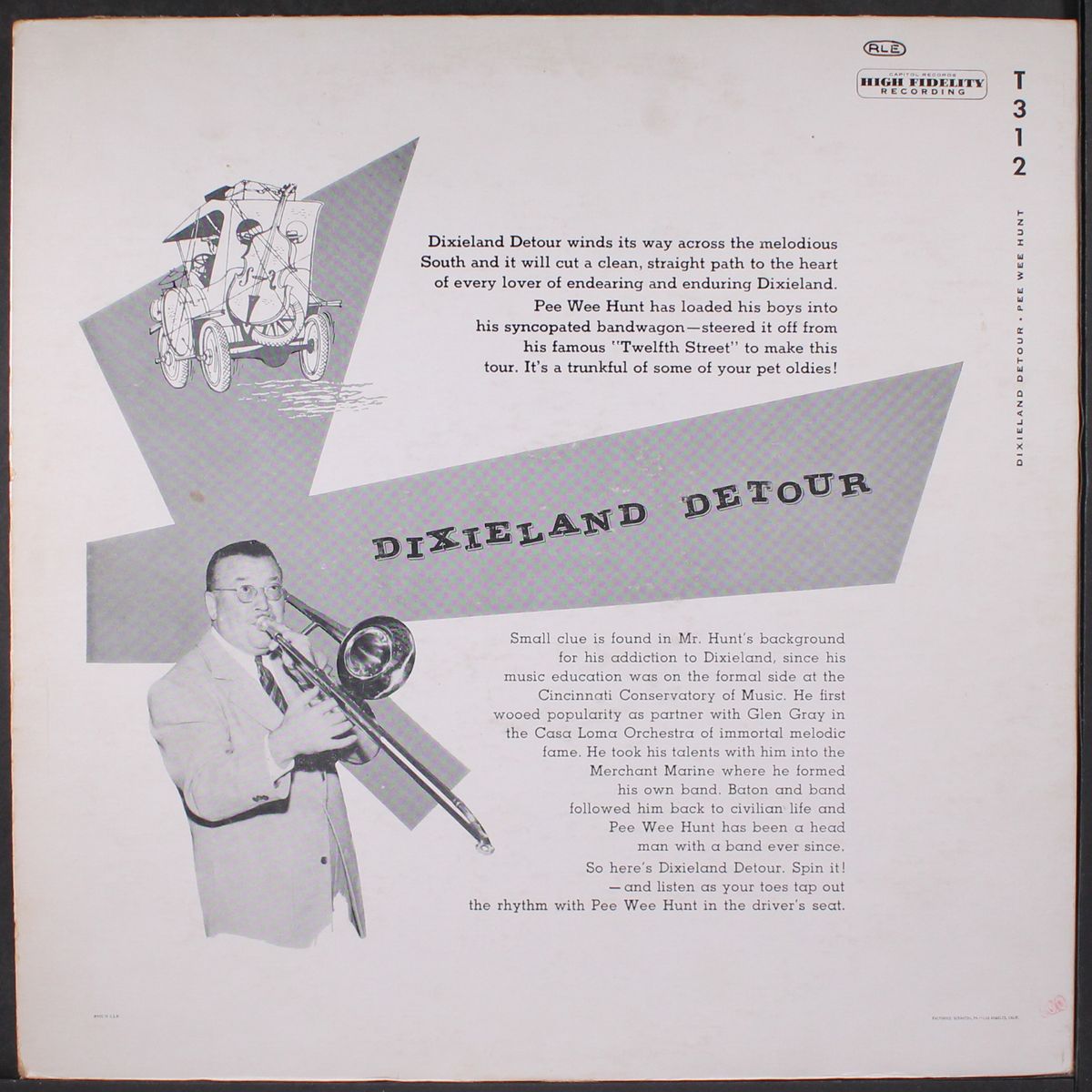 dixieland detour by PEE WEE HUNT