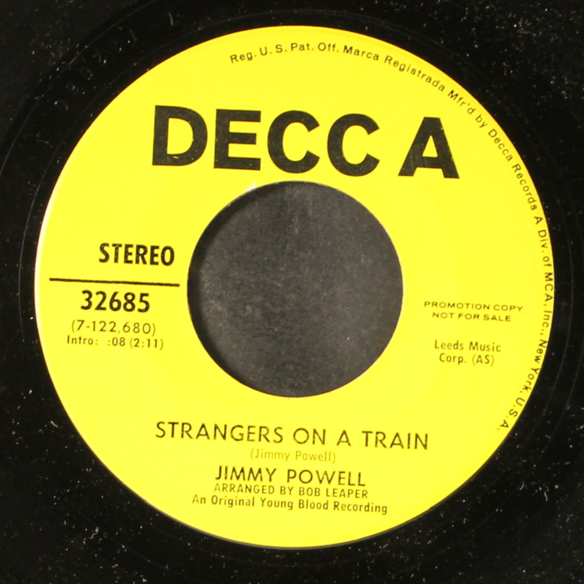 sugar man / strangers on a train by JIMMY POWELL