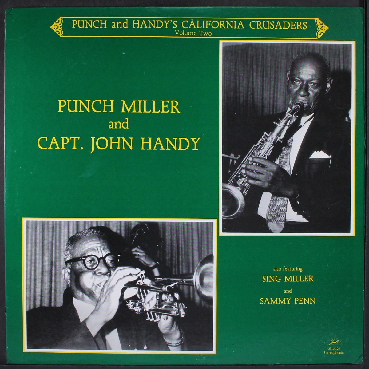 punch & handy's california crusaders vol.2 by PUNCH MILLER & CAPT. JOHN HANDY