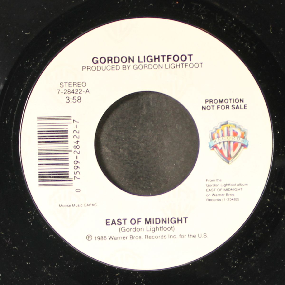 east of midnight by GORDON LIGHTFOOT