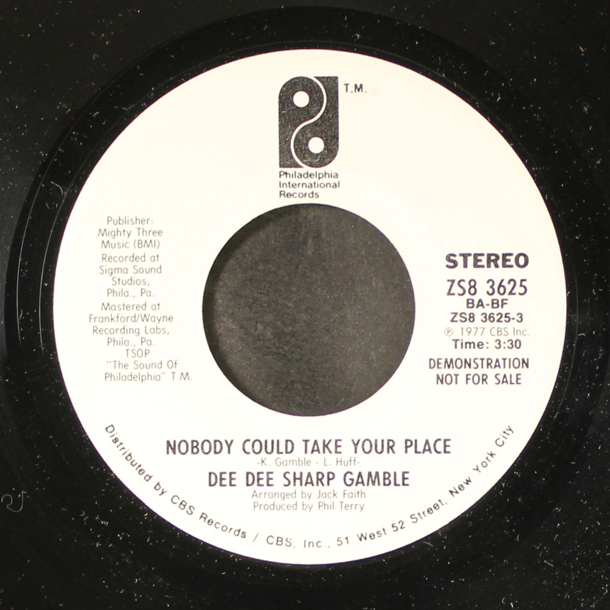 nobody could take your place / mono by DEE DEE SHARP GAMBLE