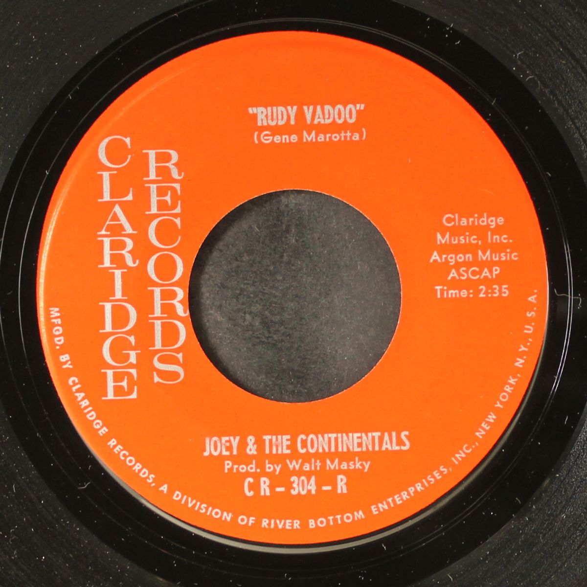 she rides with me / rudy vadoo by JOEY & CONTINENTALS