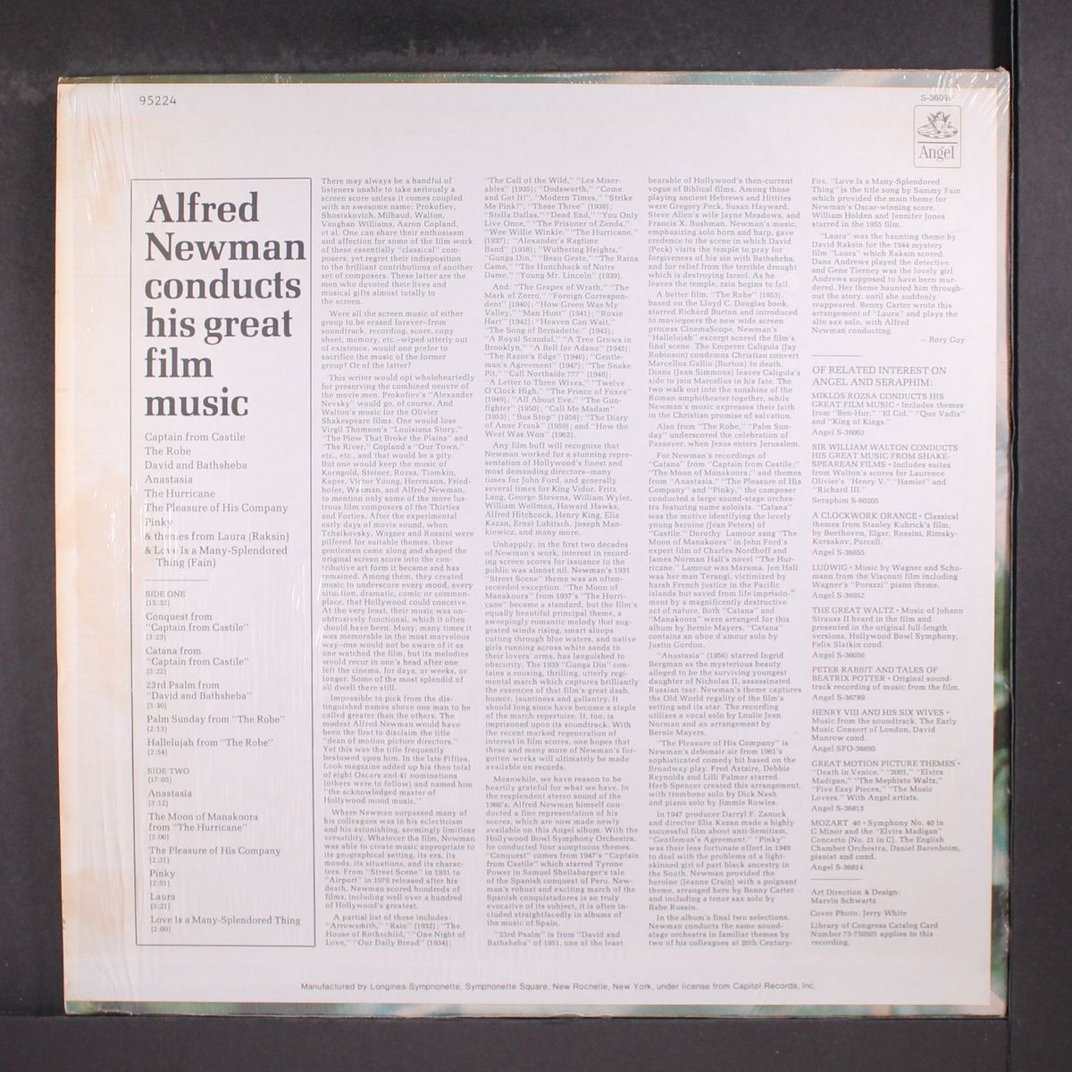 conducts his great film music by ALFRED NEWMAN