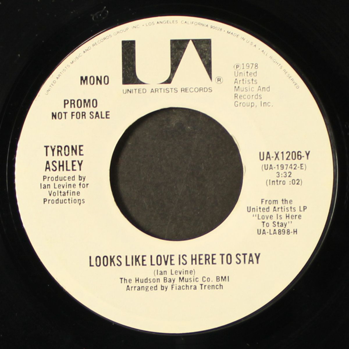 looks like love is here to stay / mono by TYRONE ASHLEY