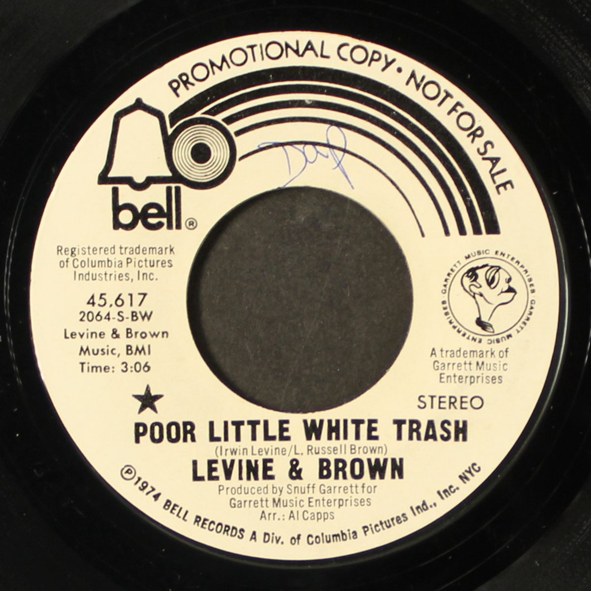 poor little white trash / mono by LEVINE & BROWN
