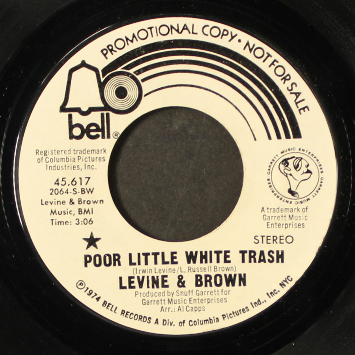poor little white trash / mono by LEVINE & BROWN