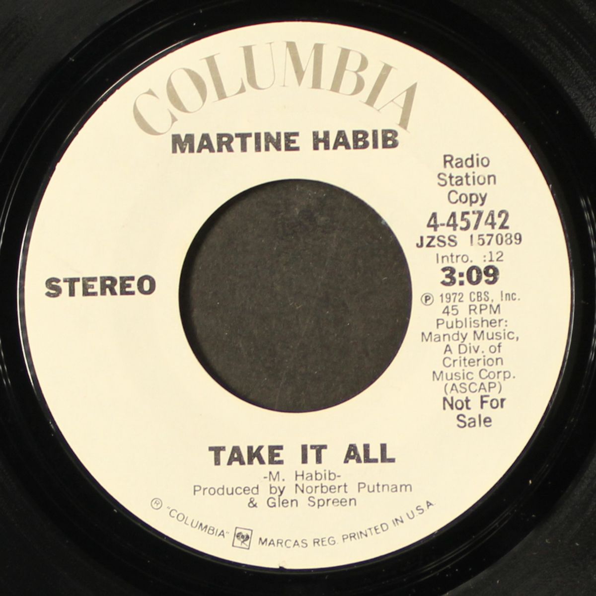 take it all by MARTINE HABIB
