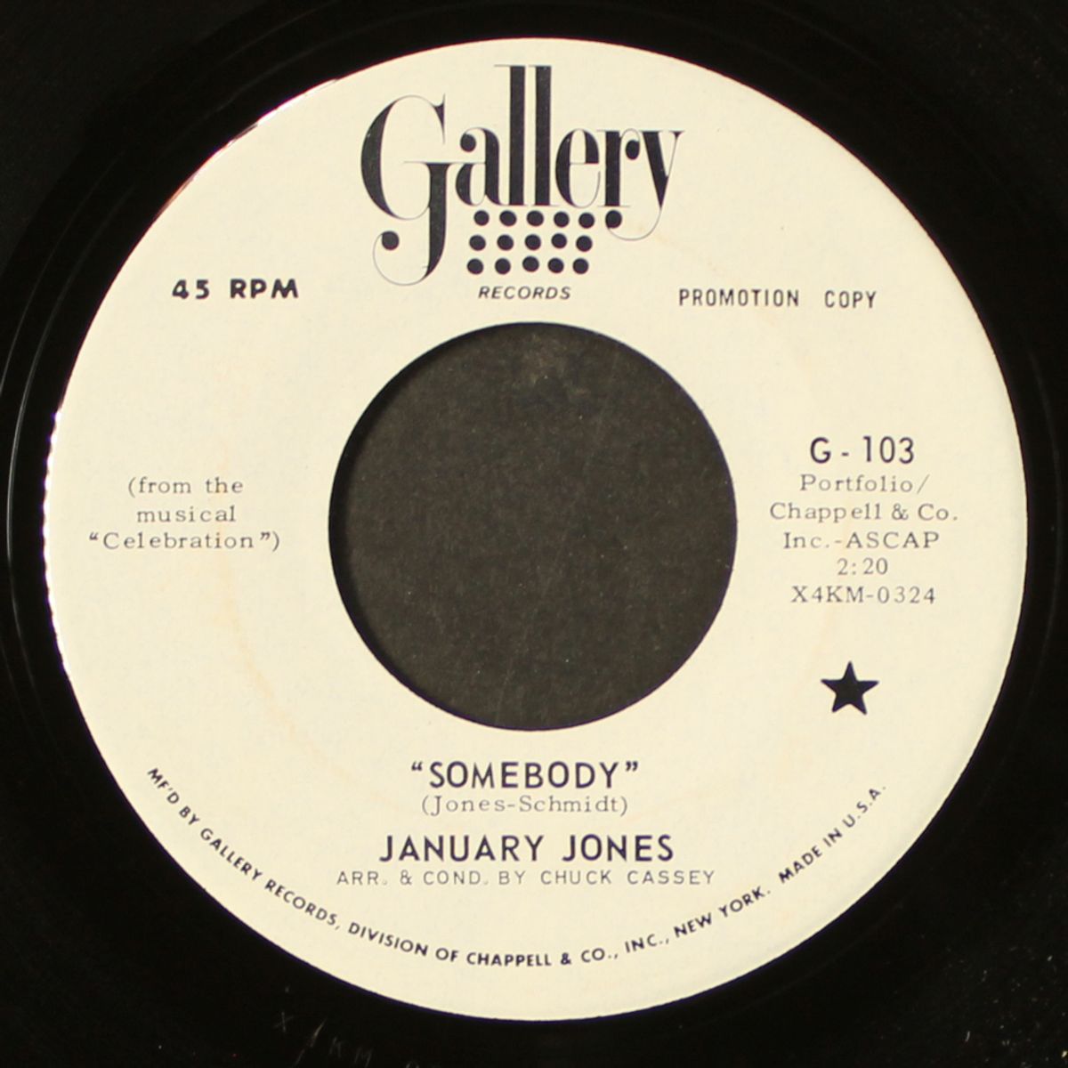 somebody by JANUARY JONES