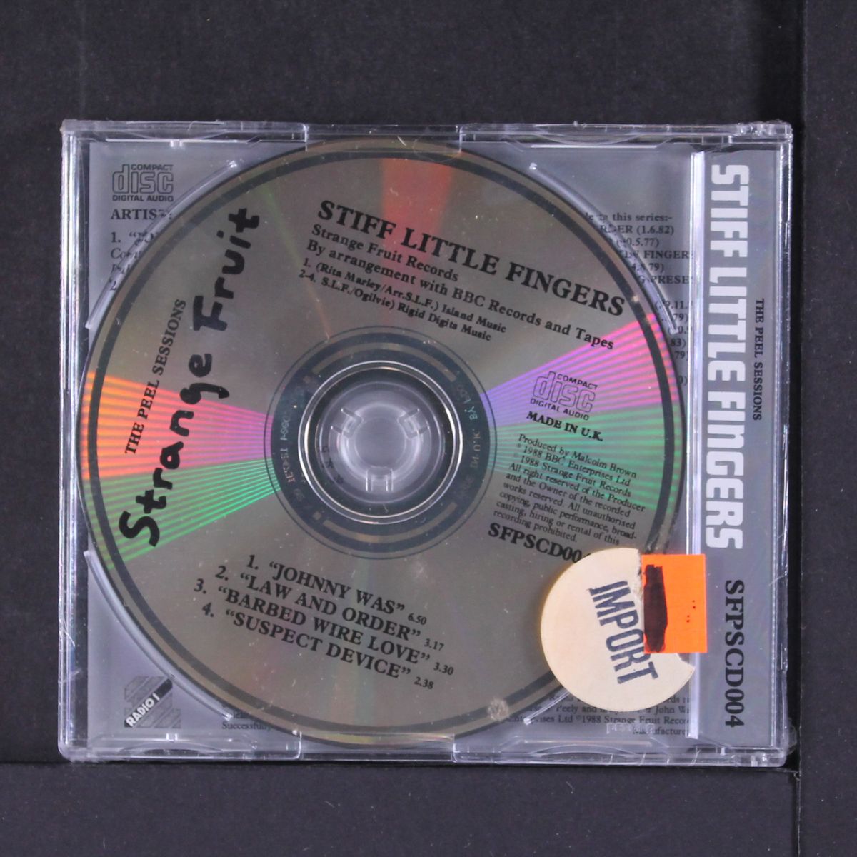 the peel sessions by STIFF LITTLE FINGERS