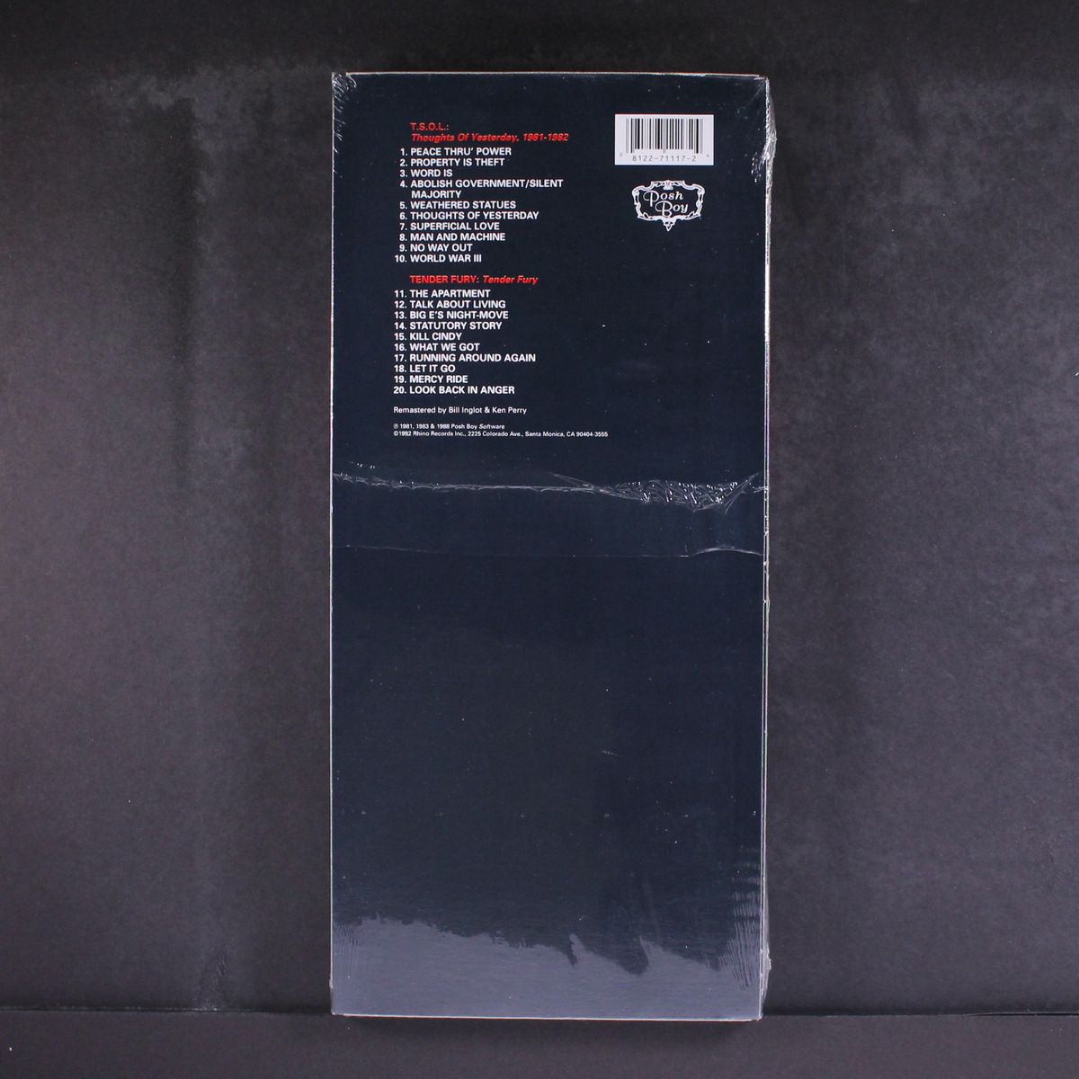 thoughts of yesterday 1981-1982 by T.S.O.L.