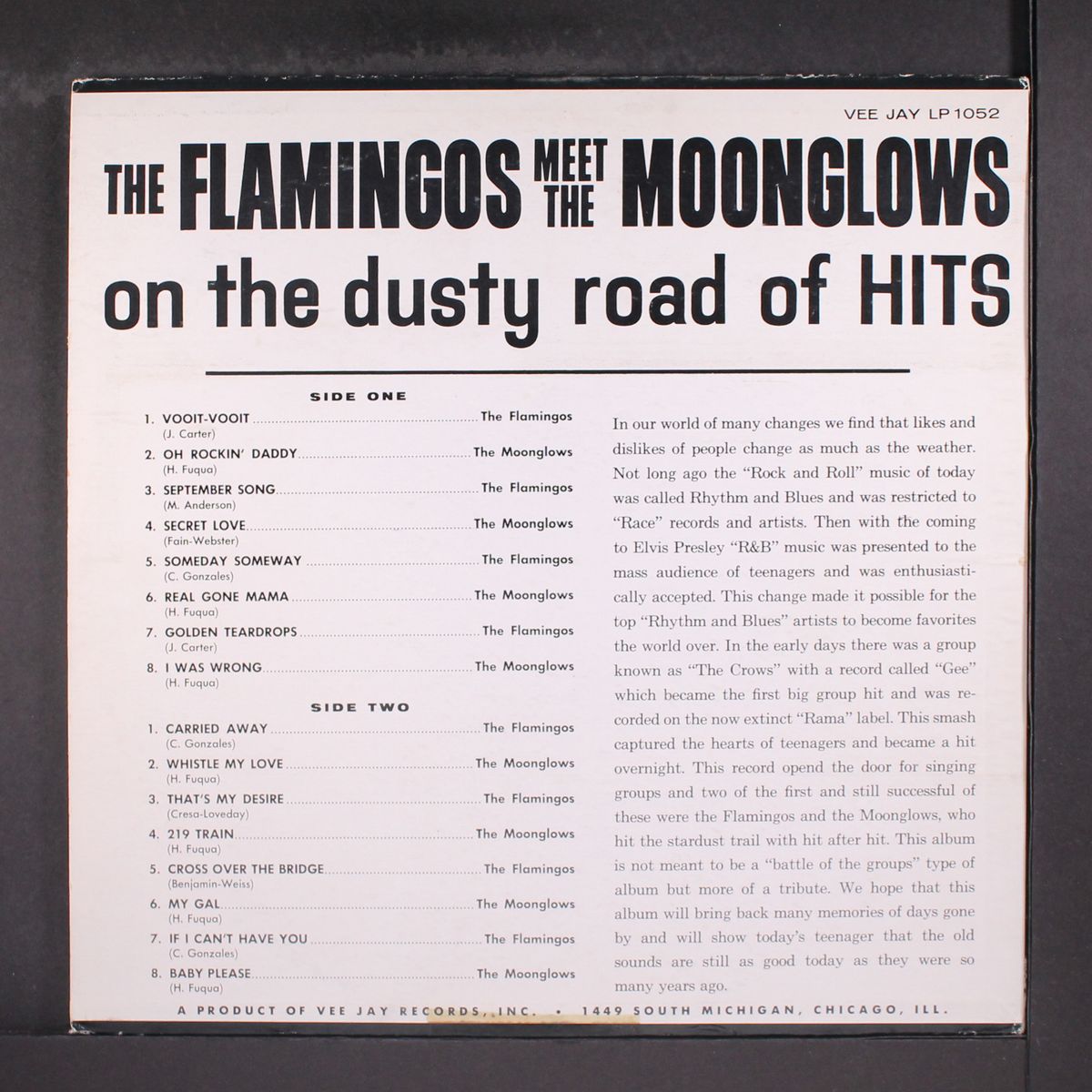 flamingos meet the moonglows by FLAMINGOS / MOONGLOWS