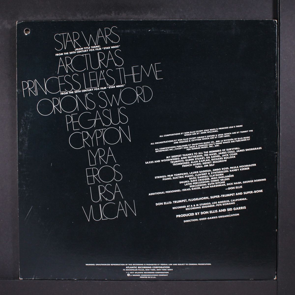 music from other galaxies and planets by DON ELLIS