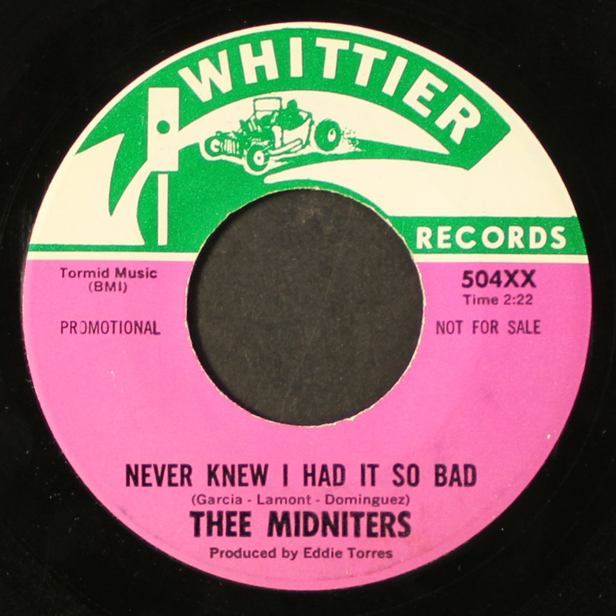 everybody needs somebody / never knew i had it so bad by THEE MIDNITERS