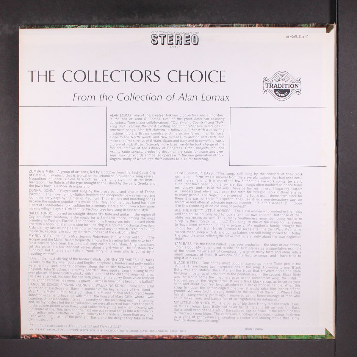 the collector's choice; alan lomax by VARIOUS