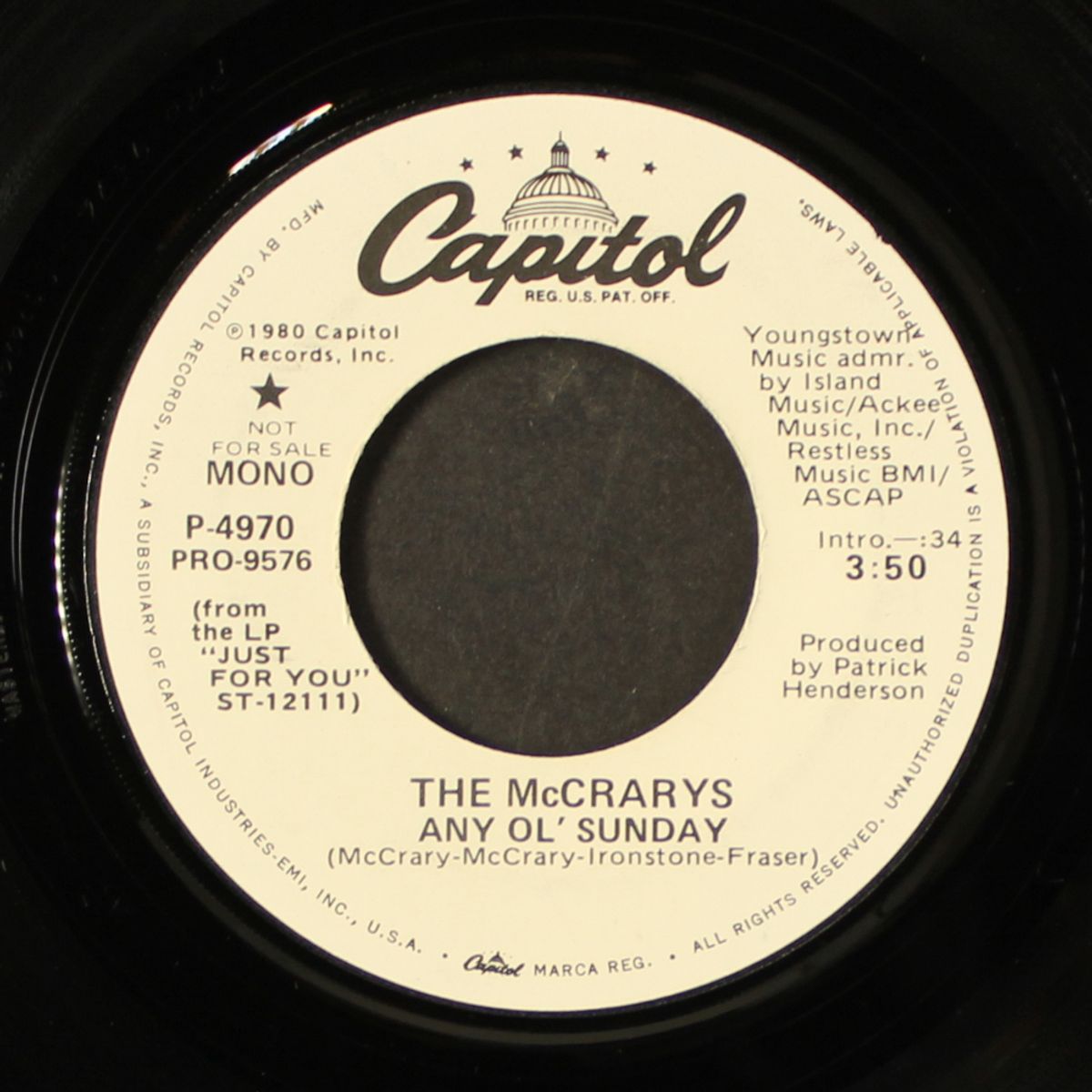 any ol' sunday / mono by MCCRARYS
