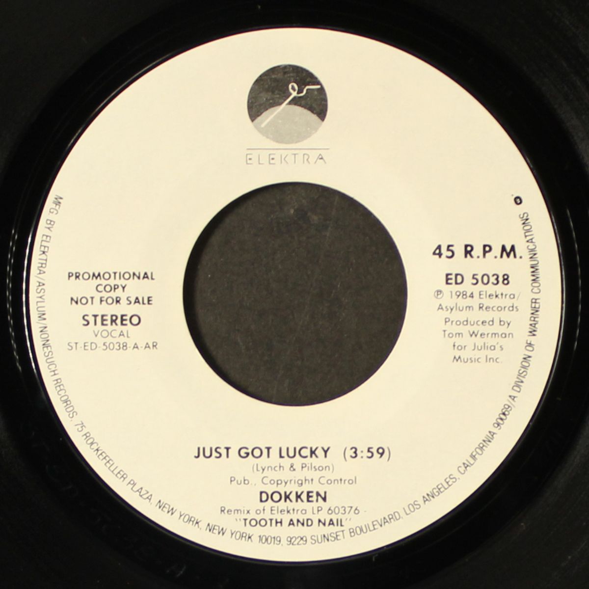 just got lucky / same by DOKKEN