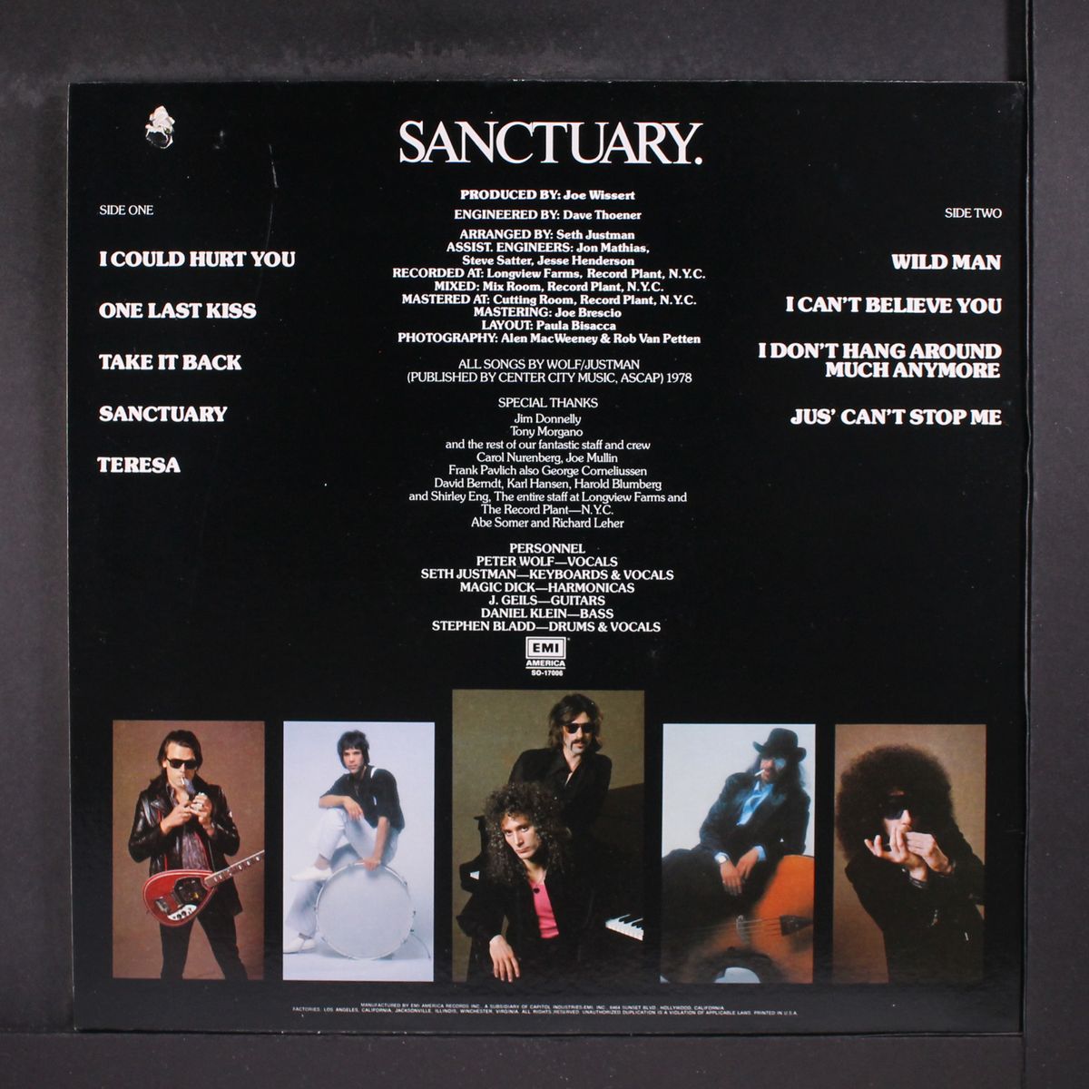 sanctuary by J. GEILS BAND