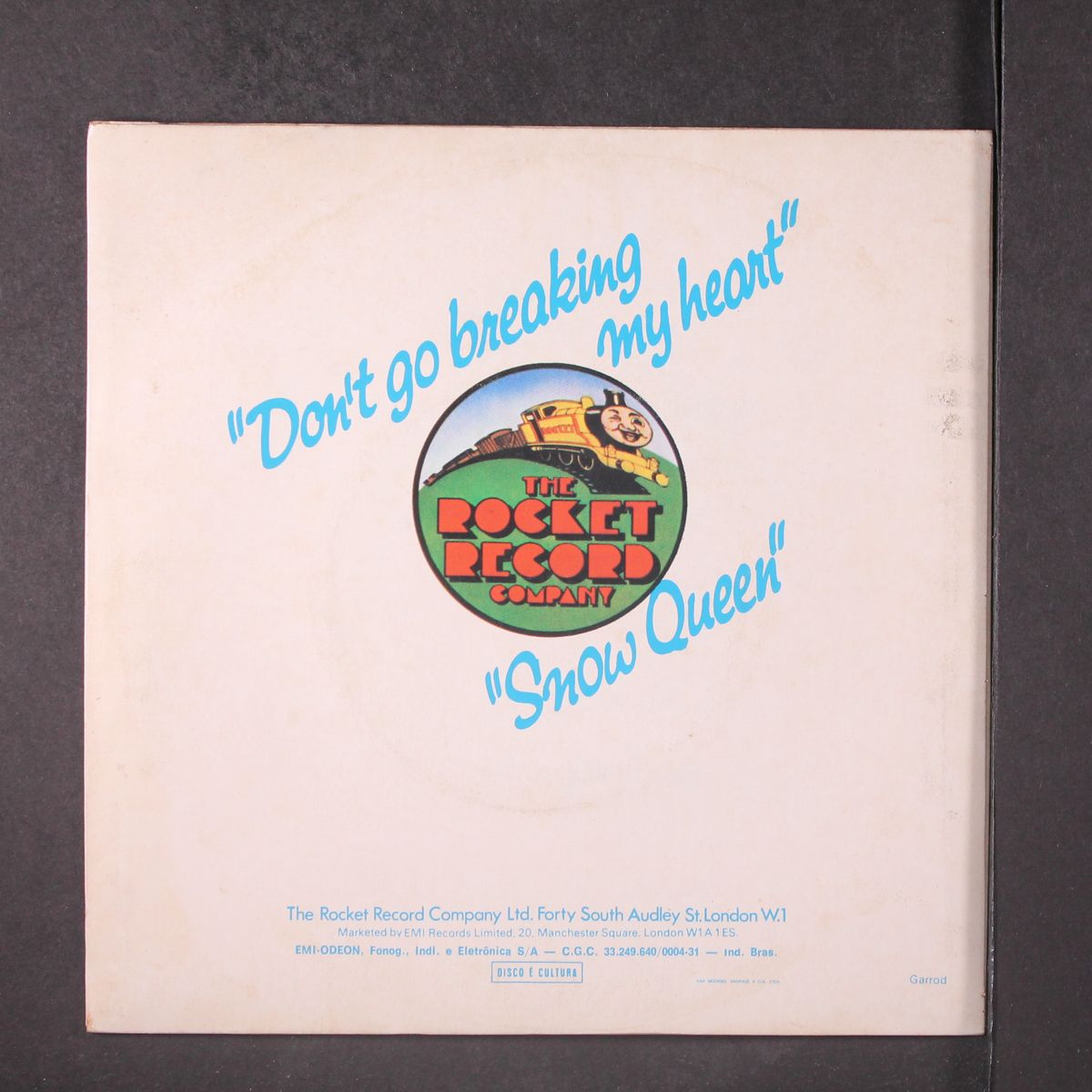 don't go breaking my heart / snow queen by ELTON JOHN & KIKI DEE