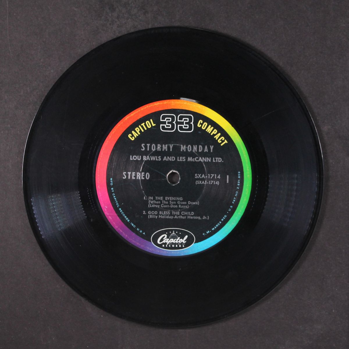 stormy monday by LOU RAWLS & LES MCCANN LTD.