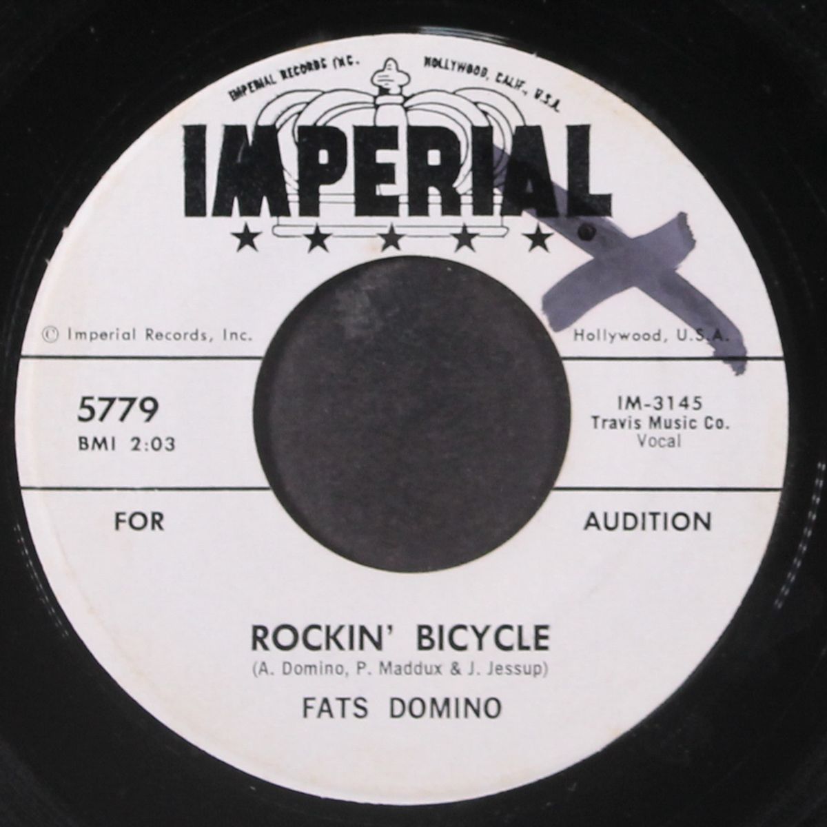 what a party / rockin' bicycle by FATS DOMINO