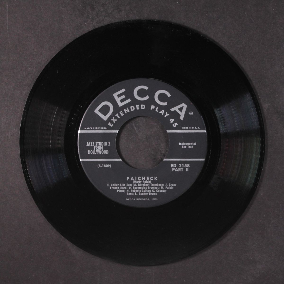 jazz studio 2 by HERB GELLER ETC.