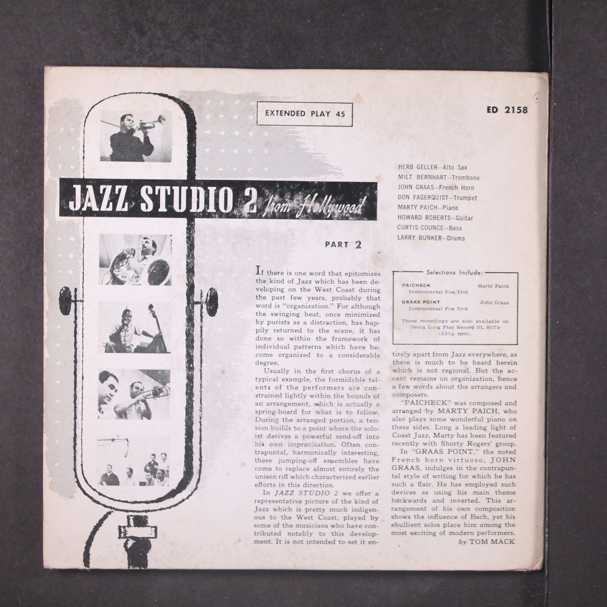 jazz studio 2 by HERB GELLER ETC.