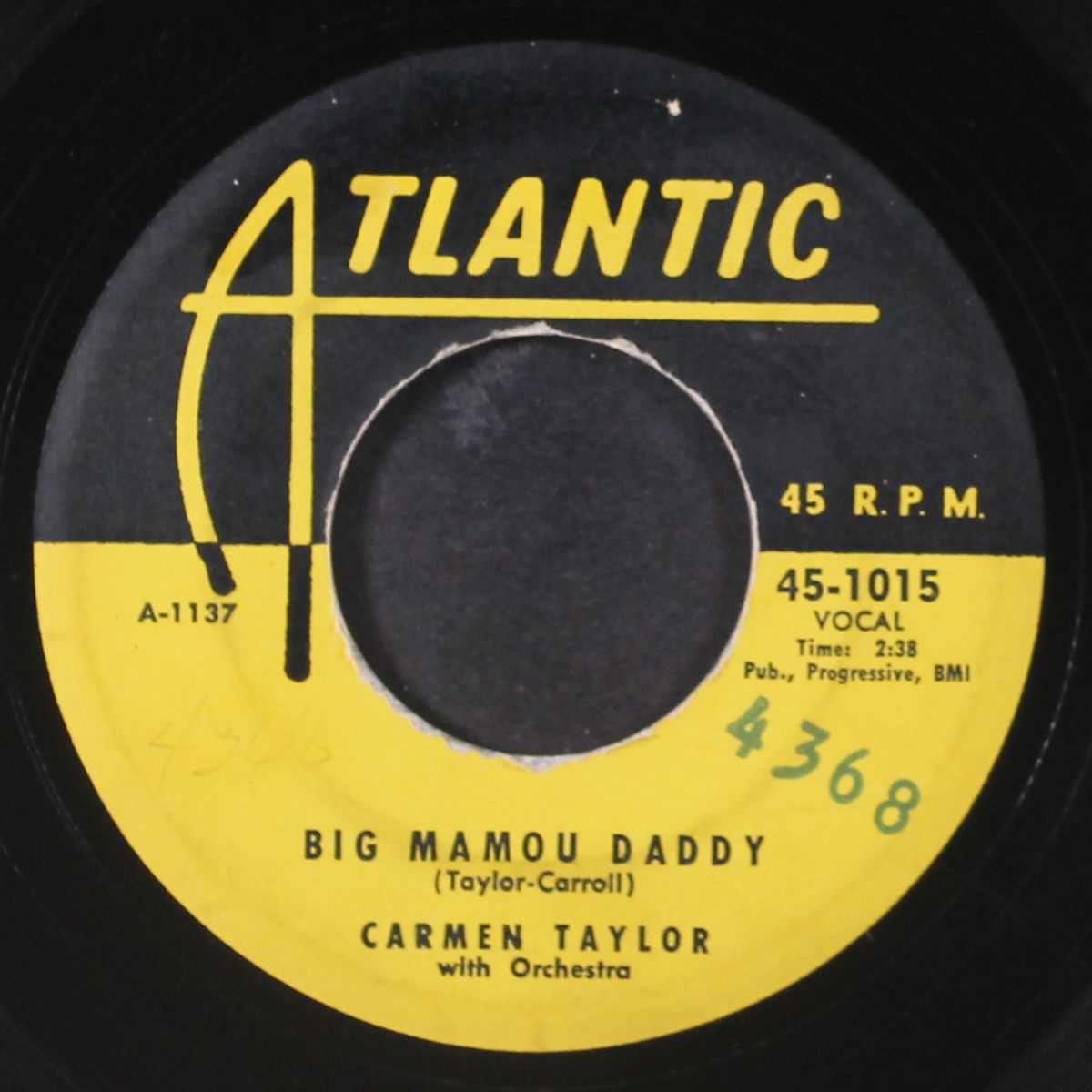 mama me and johnny free / big mamou by CARMEN TAYLOR