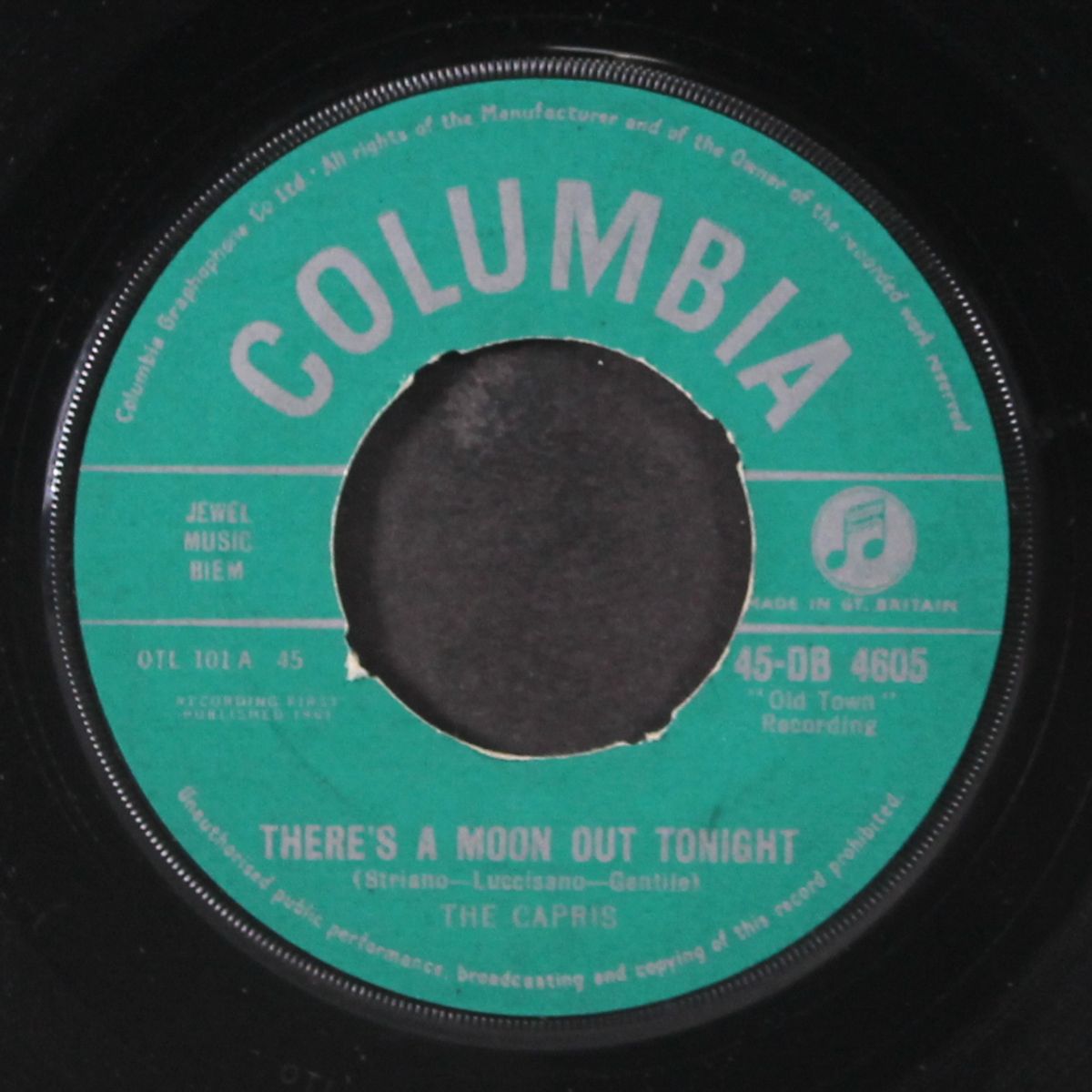 there's a moon out tonight by CAPRIS