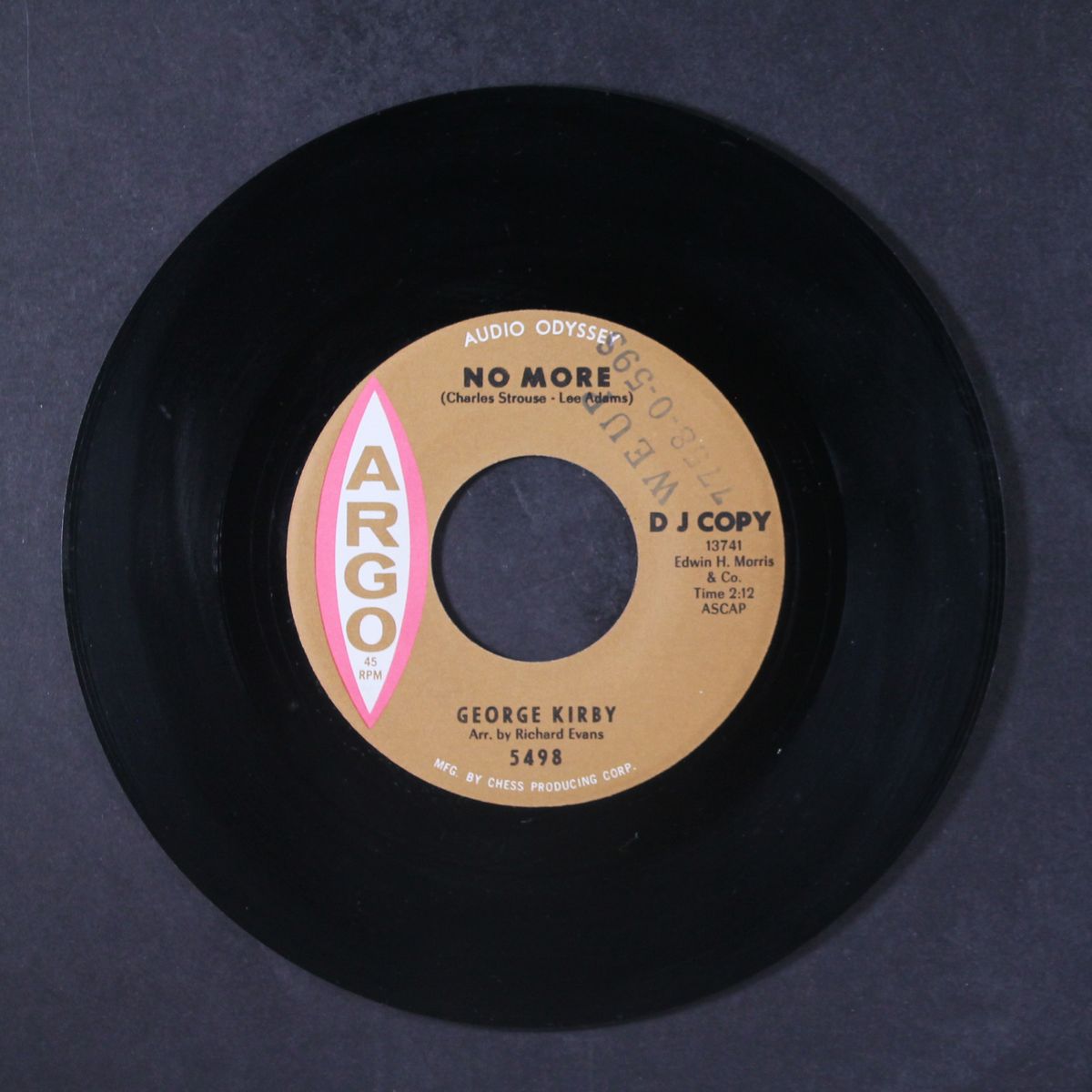 feeling good / no more by GEORGE KIRBY