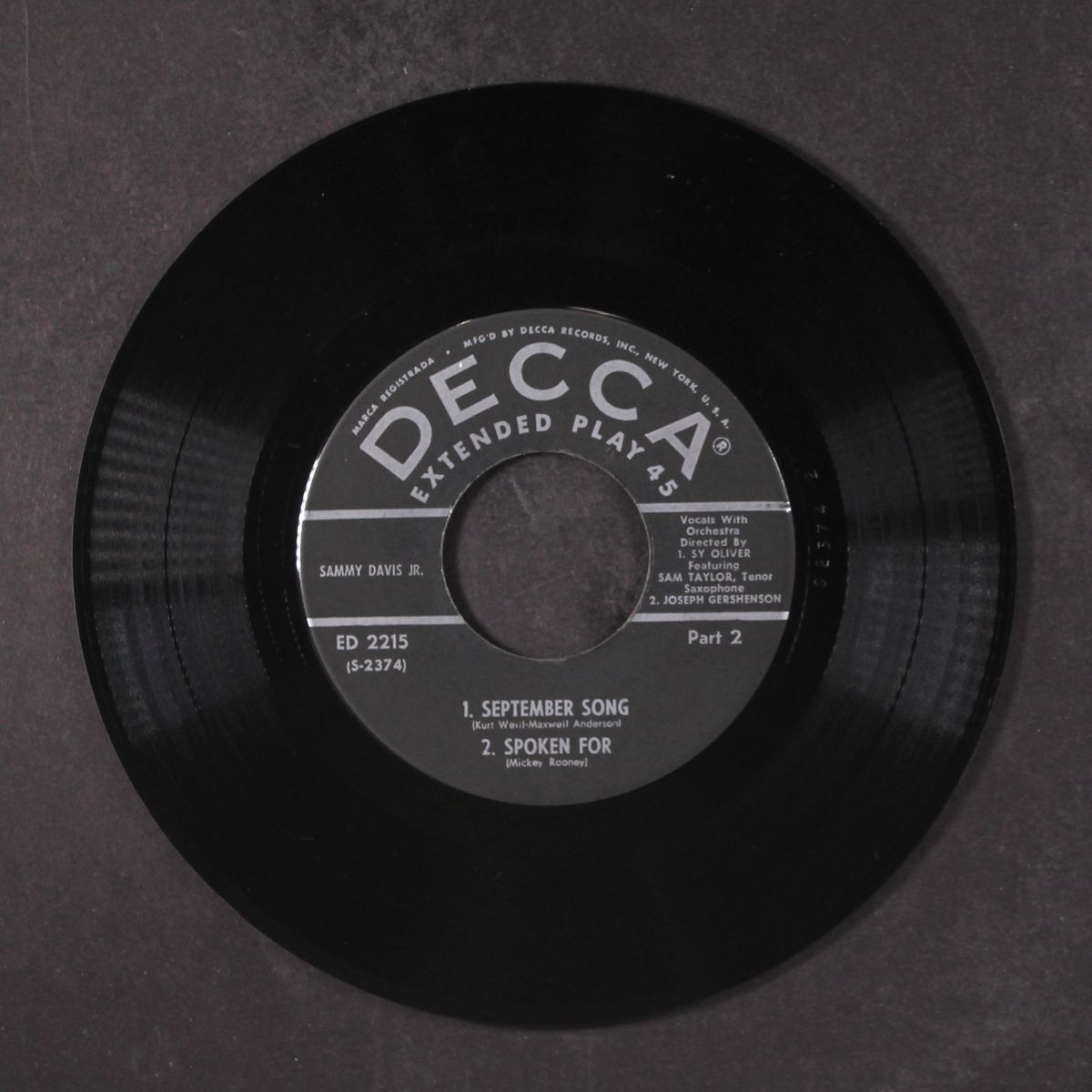 starring part 2 by SAMMY DAVIS JR.