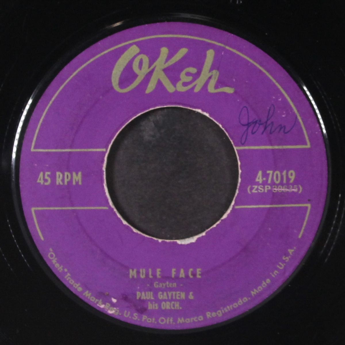 mule face / it's over by PAUL GAYTEN
