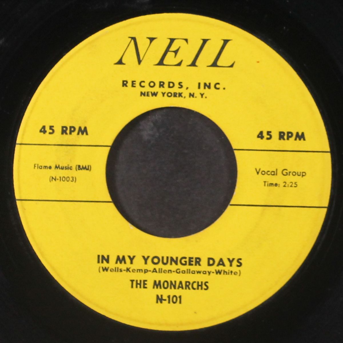pretty little girl / in my younger days by MONARCHS
