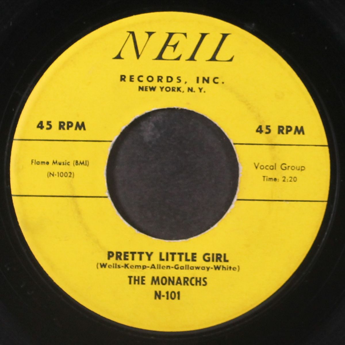 pretty little girl / in my younger days by MONARCHS