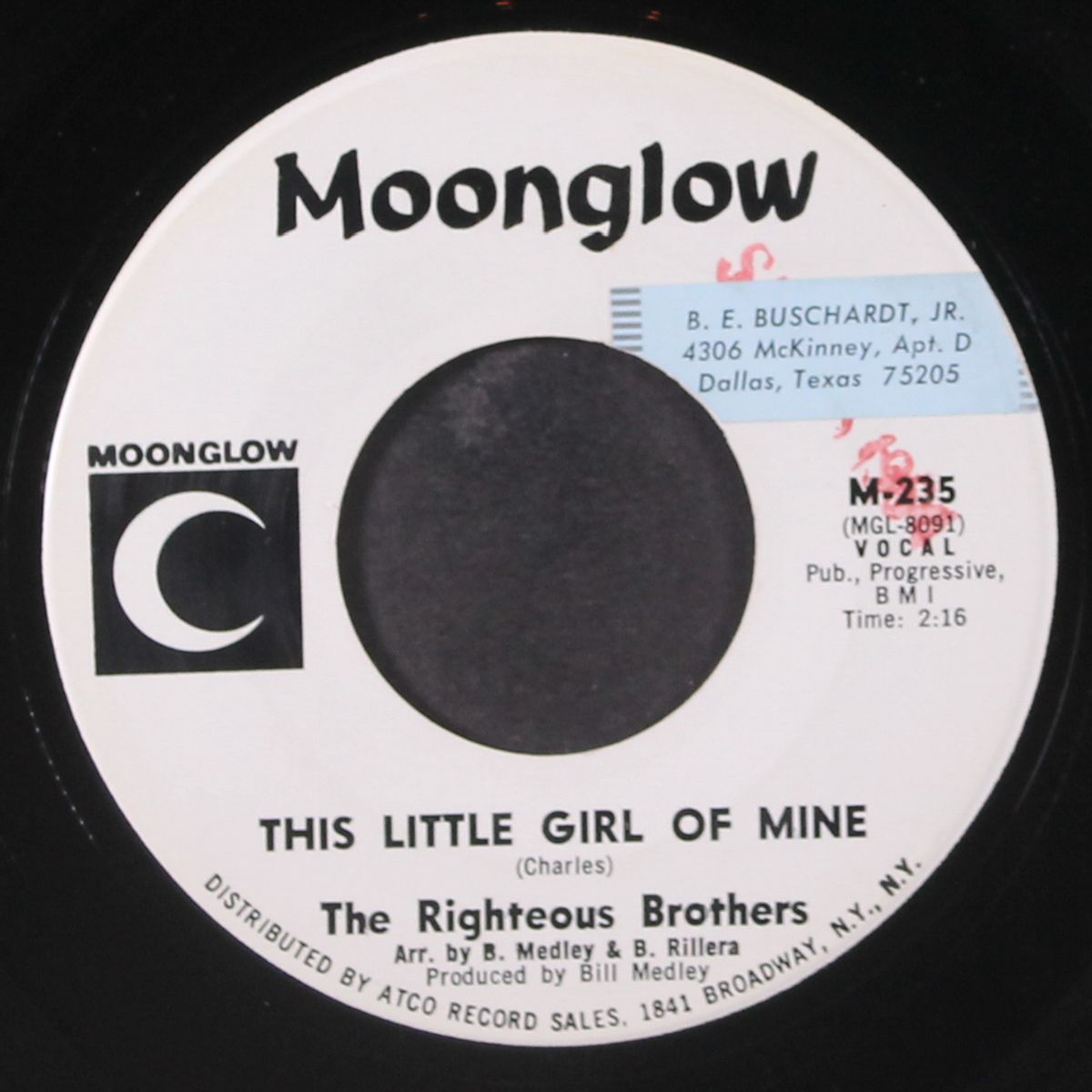 this little girl of mine by RIGHTEOUS BROTHERS
