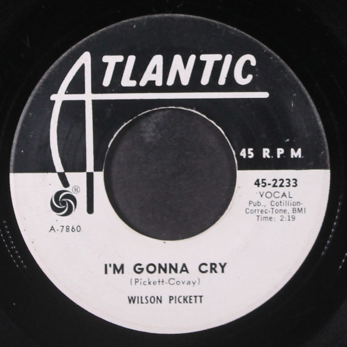 i'm gonna cry / for better or worse by WILSON PICKETT